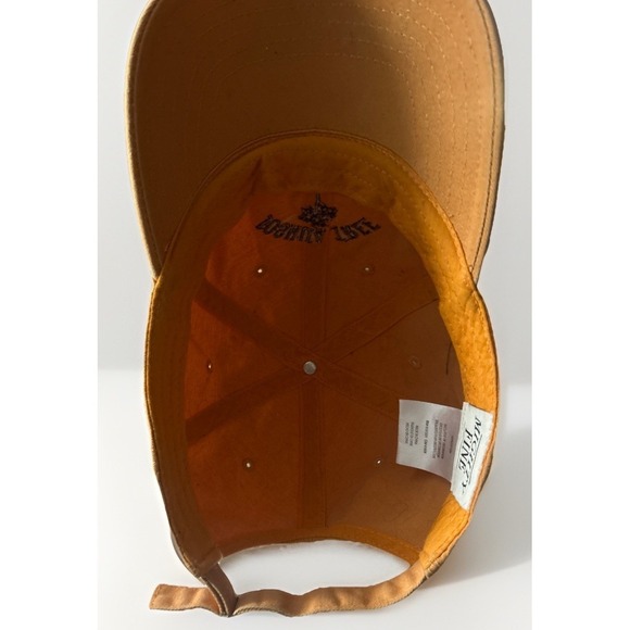 Joshua Tree Hat Cap Strap Back Orange Desert Blooms Embroidered Mighty Fine - Picture 6 of 8